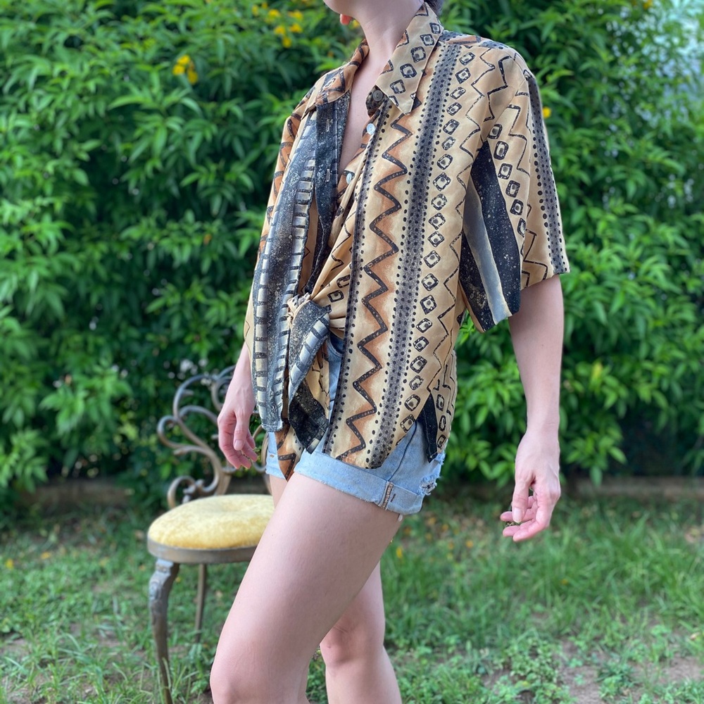 Vintage button down shirt